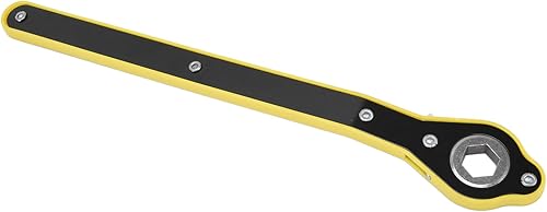 Miniatura 1 de WOOXGEHM Llave de trinquete para gato de ahorro de mano de obra automática, llave de trinquete giratoria de 360, gato de tijera hexagonal, ahorro de