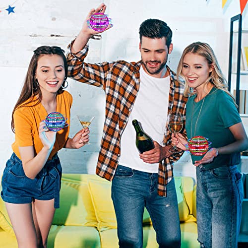 Flying Ball Toys, Hover Orb, 2022 Magic Controller Mini Drone, Boomerang Spinner 360 Rotating Spinning Ufo Safe For Kids Adults (Blue) #TOP5