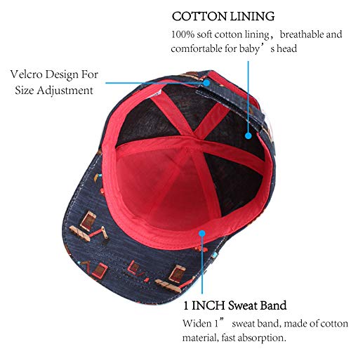 Pesaat Klassieke baby Baseball cap verstelbare leuke jongens meisjes zonnehoed katoen lente zomer kids vizier hoeden 2-6… - Image 5