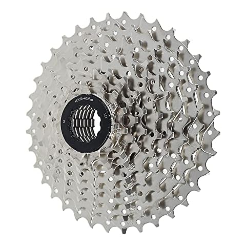 9 Speed Cassette 11-32T or 11-36T All-steel Bike Freewheels Universal Compatible Mountain Bike MTB Bicycle Road Bike (11-36T) Cover