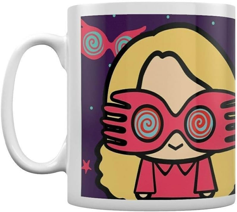 Pyramid International Harry Potter Ceramic Mug with Japanese Style Chibi Illustrations of Luna Lovegood in Presentation Box - Official Merchandise