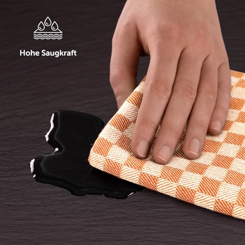 Blumtal Geschirrtücher Baumwolle 50x70 cm im 20er Set - Oeko-TEX zertifizierte Küchentücher - extrem saugstarke Geschirrhandtücher… – Ansicht 4