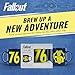 Fallout 76 Vault Boy Coffee Mug [BLUE 16oz] Ceramic Fallout 76 / Fallout 4 Mug, GOTY Gamer Mug, Pip Boy / 76 (OFFICIALLY LICENSED), By JustFunky