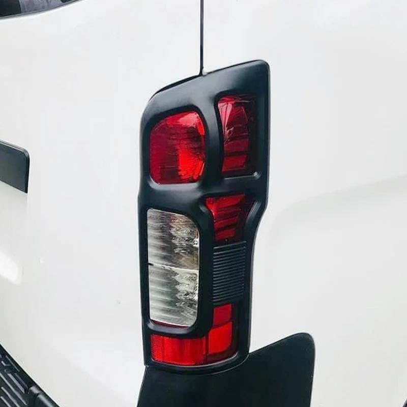 Cubiertas luz trasera coche Nissan Caravan E26 moldura protectora negra antiarañazos 3