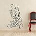 xingzhi Creative Nouveau Donald Duck's Niece Costume Enfants Nom Bébé Stickers Muraux pour Chambres d'enfants Décoration De La Maison Stickers Muraux # 80 X 55 Cm