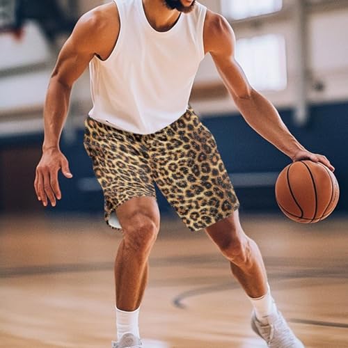 Men's Drawstring Shorts Quick-Dry Summer Casual Athletic Short Woven Pants with Pockets for Outdoor Gym Travel4