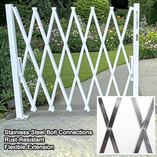Porte ciseaux mobile rétractable et extensible pour cour ou garage - 6