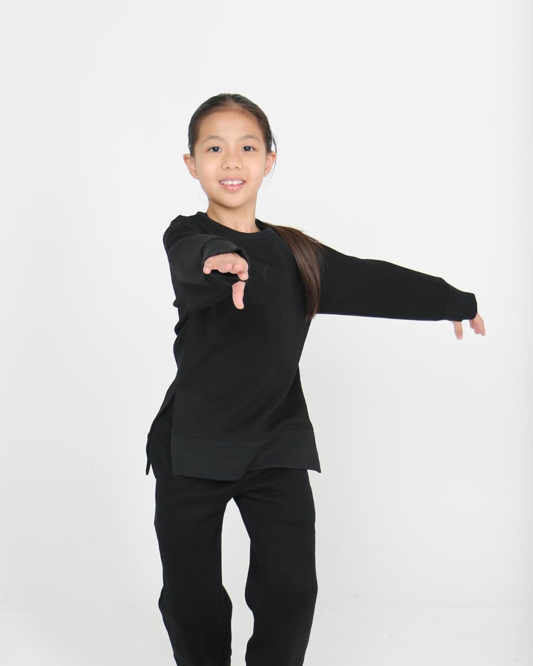 Dance Sweatshirt for Kids Training Gear for Contemporary, Jazz, Hip Hop, Tap, Ballroom, Unisex, All Dance Styles - Image 3