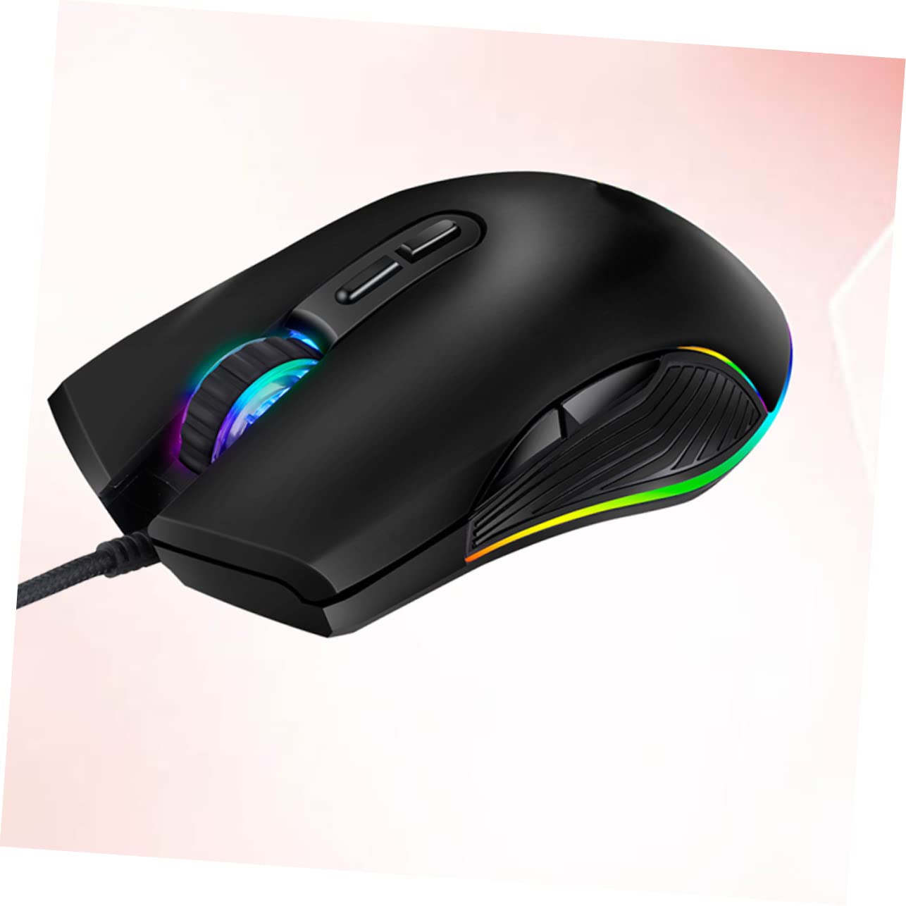VILLCASE Mouse Gaming Type-c Cablato 7 Tasti Rgb 800/1200/1600/3200dpi