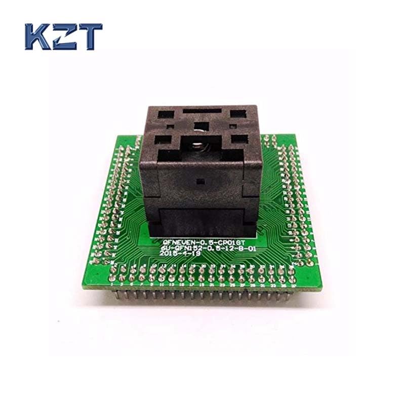 Wiring Connecting Terminals - QFN Programmer Socket IC Test Socket IC550-0644-006-G Pitch 0.5mm Chip Size 9 * 9 Flash Adapter Clamshell QFN64 MLF64