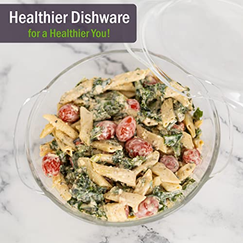 image for Glass Conscious Microwave Glass Food Steamer, Microwavable Vegetable S