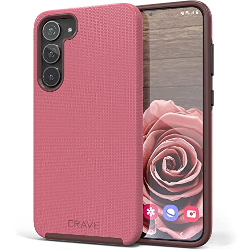 Image of Crave for Samsung Galaxy S23 Plus Case, Shockproof Protection Dual Layer Case for Samsung Galaxy S23 Plus (6.6 inch) - Berry