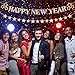 KatchOn, Glitter Happy New Year Banner - 10 Feet, No DIY | NYE Party Supplies 2026 for Happy New Years Decorations 2026 | NYE Decorations 2026 | Happy New Year Sign for Decoration