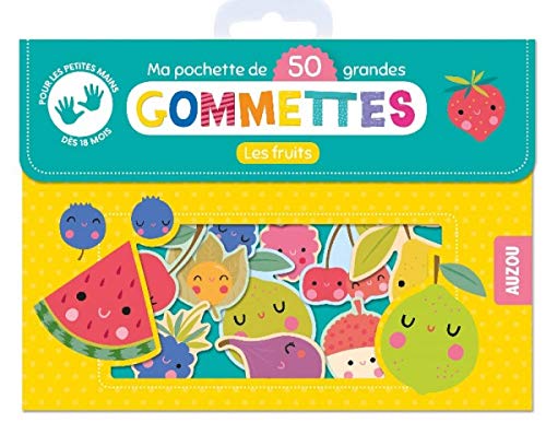 Ma pochette de 50 grandes gommettes : Les fruits Ma pochette de 50 grandes gommettes : Les fruits