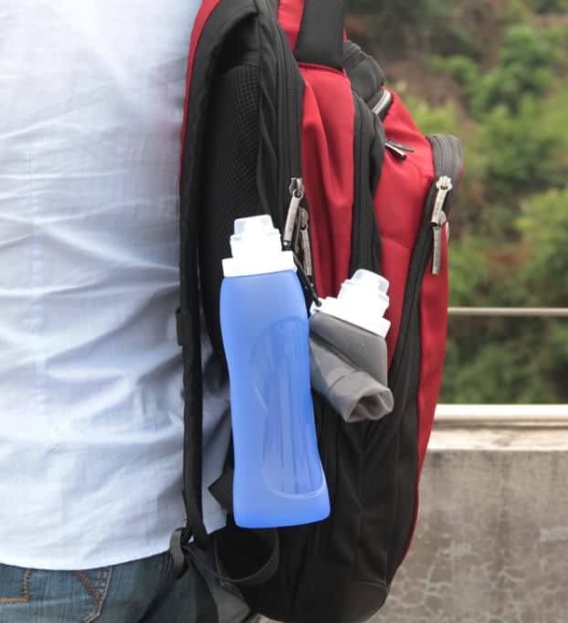 vellichor Leak-Proof Ultra-Light Collapsible Foldable Drinking Water Bottle - Image 3