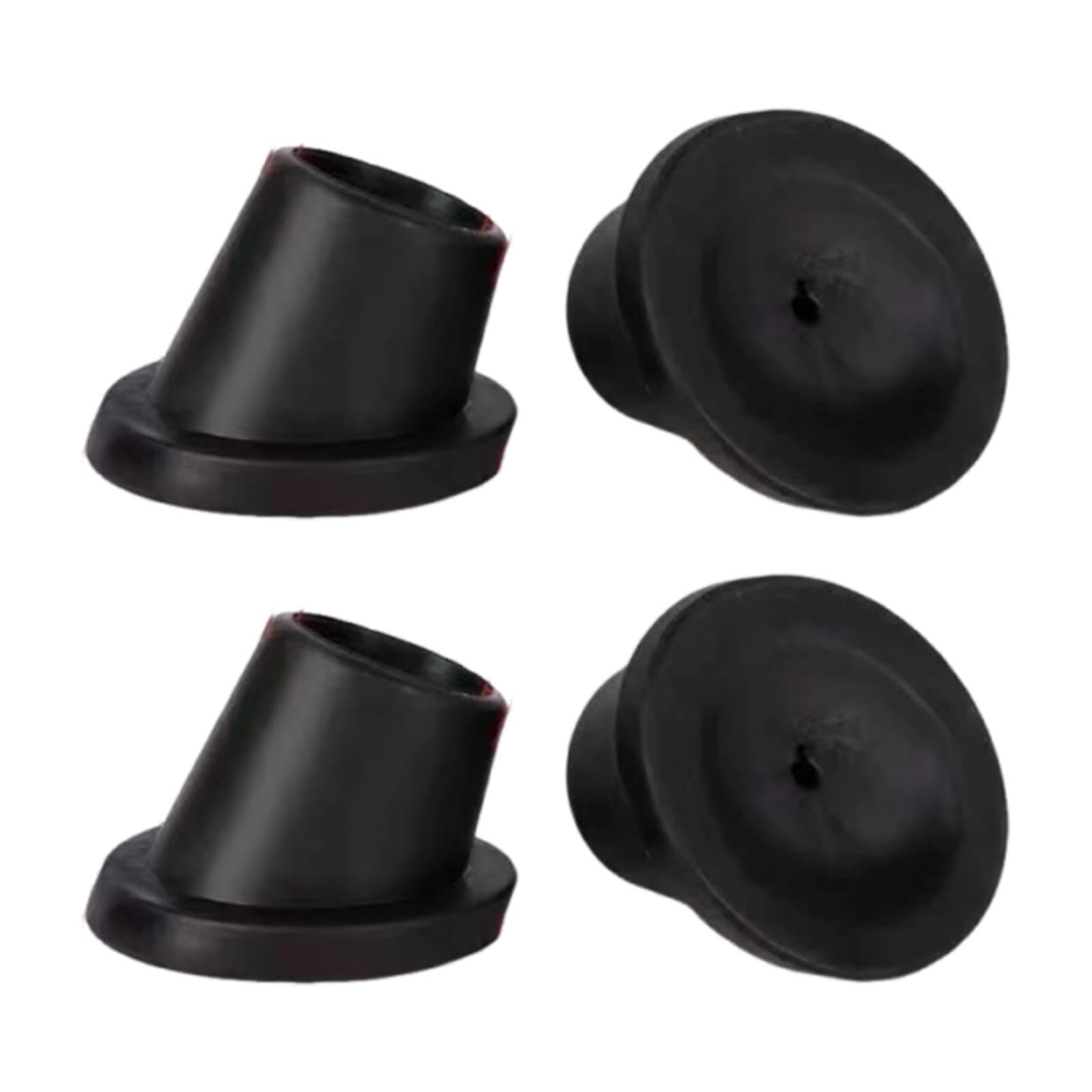 GiaoRosi Set of 4 Non Slip Rubber Feet for Chair Legs, Ideal for Commode Use, 28mm