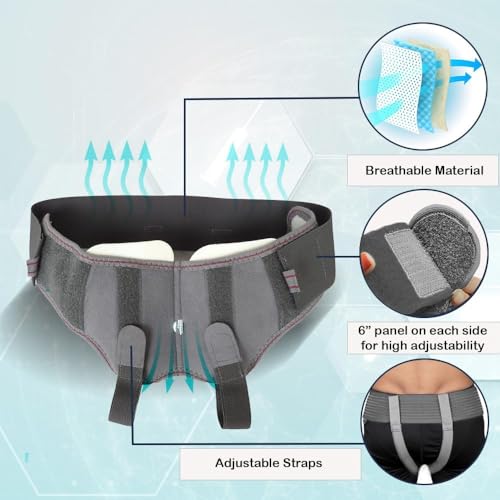 Faja de Soporte para Hernia, Mediana, con Almohadillas Removibles miniatura 2