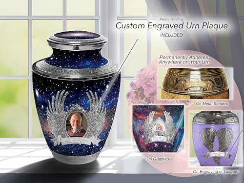 Image of Cosmic Galaxy Cremation Urns for Human Ashes Adult Female Urns for Ashes