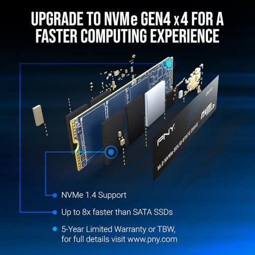 CS2241 2TB PCIe Gen4 SSD M.2 2280 Upgrade Kit - Fino a 5.000 MB/s in lettura - Aggiornamento PC/Laptop per giochi - Hdd - Immagine 4