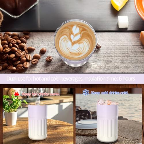 Homealexa Coffee Cup Travel Mugs, Vacuum Insulating Cup 316 Stainless Steel, LED Touch Screen Temperature Gauge - Image 4