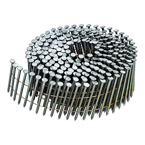 Dewalt, Chiodi In Bobina Serie F Testa Tonda, Angolazione 15° Ring Non Rivestito Diametro 3,1Mm Lunghezza 80Mm, Utensili Compatibili DPN90C, Xj , Confezione 4500 Pezzi