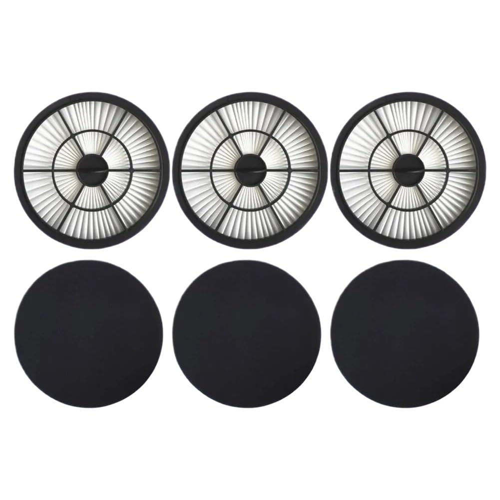 Dvftyuim 3 Pack 1/ H13 Hepa Filter And Sponge For Artel Vcc0220 Cordless Vacuum Washable Replacement Parts Efficient Filtration(3 Pack)