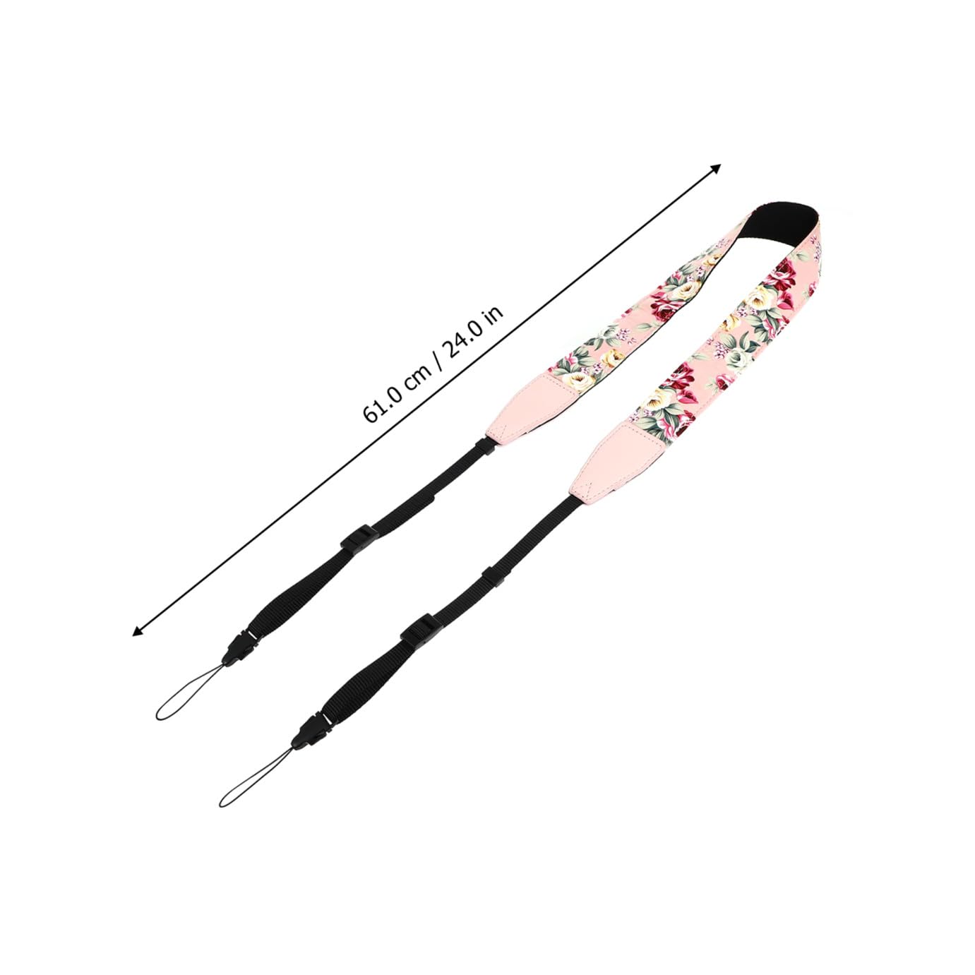 ibasenice Hawaiianischer Nylon Ukulelengurt Mit Verstellbarem Karabinerhaken Langlebiges Spanngurt Band Modischer Schultergurt Für Konzert Ukulele Erwachsene Passend Für Soprano Und Tenor Mo
