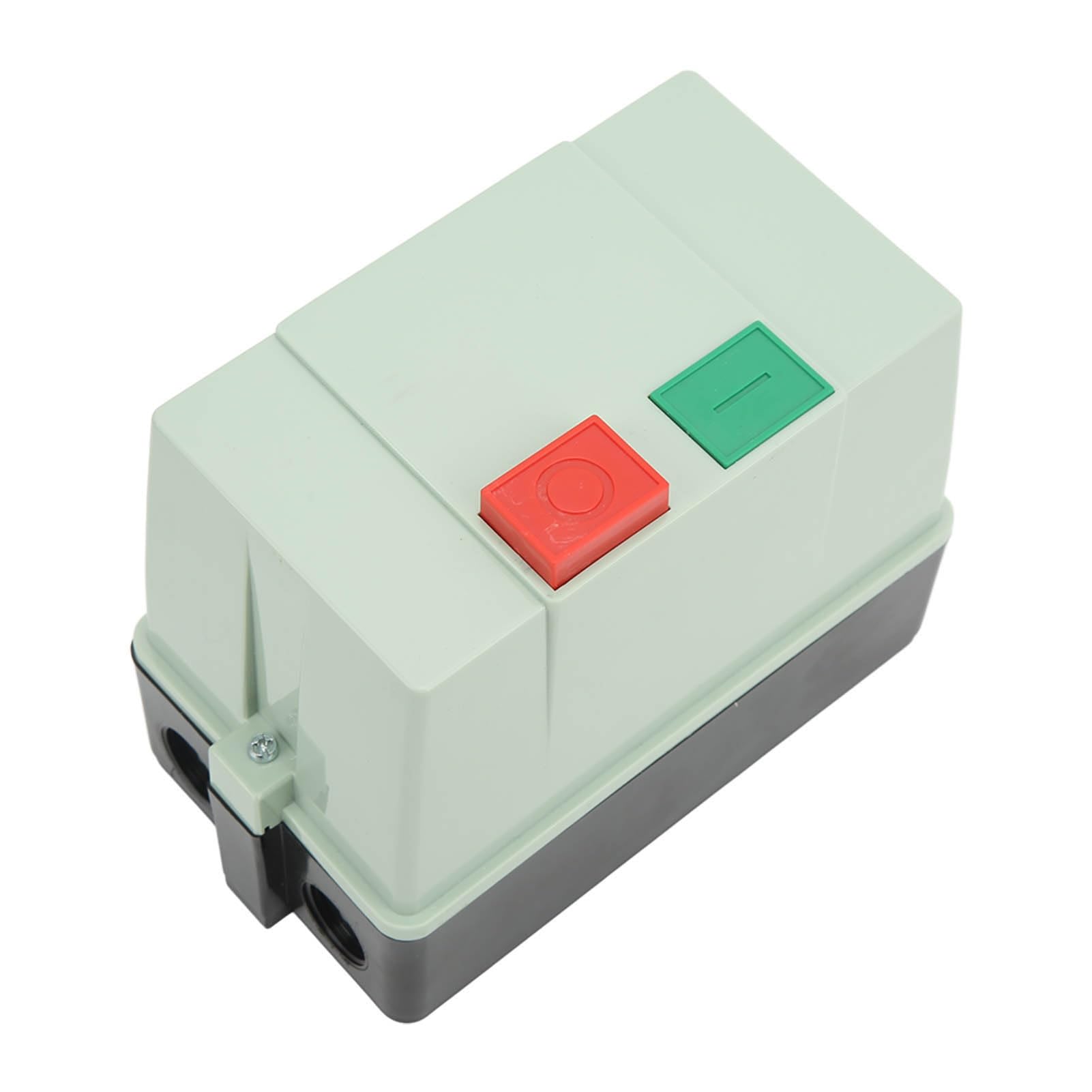 Omabeta Interruptor de Control de Arranque de Motor Magnético con Protección Inteligente para Motor Monofásico 220 230 V para Compresores de Aire y Aplicaciones de Agua ABS