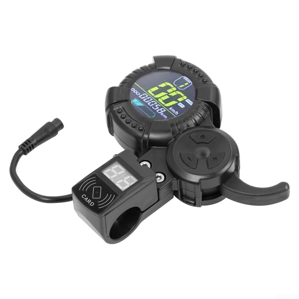 SPORTARC Display per strumenti scooter elettrico, 6 pin, acceleratore a pollice, display LCD, acceleratore per VSETT per ZERO 10 8X 10X Z8PRO