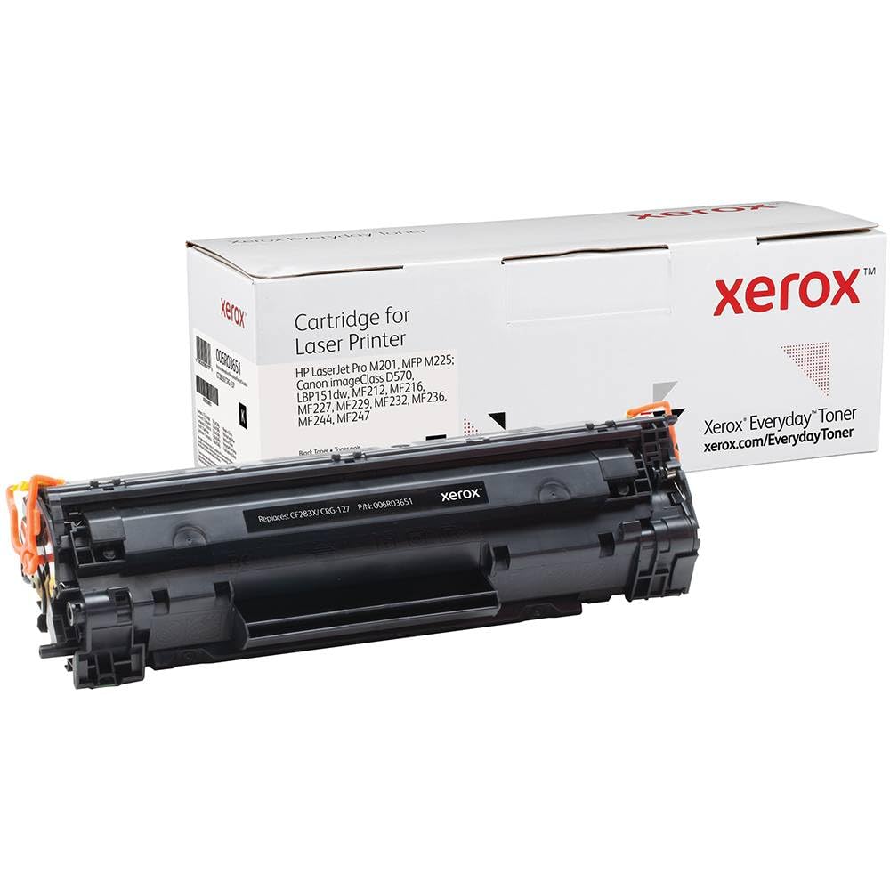 Tóner compatible Xerox 006R03651 compatible con HP CF283X/CRG-137/ 2200 páginas/ Negro