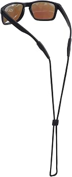 Buyisgle Eye Glasses Holder Strap - Sunglasses Straps Cords for Men Women Kids - Eyeglass Holders Around Neck - Eyewear String Lanyard Retainer - Black