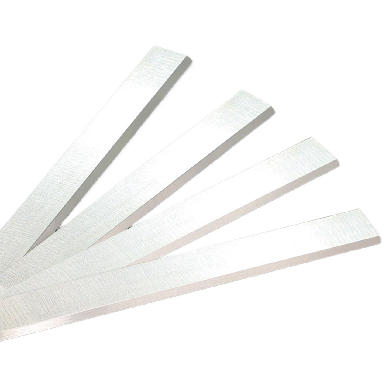 4Piezas Cuchillas De Cepillo Junta De Repuesto, 205X20X3Mm | Cuchillas de cepilladora de acero rápido HSS, para cepillo espesor J200/205mm