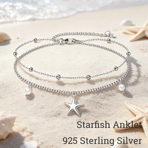 Image of TIGER RIDER Dragonfly Anklet Sterling Silver Dragonfly Gifts Jewelry for Women with Crystal Birthday Anniversary