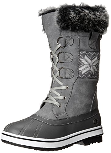 Northside Women's Bishop-W Snow Boot, Gray, 7 M US