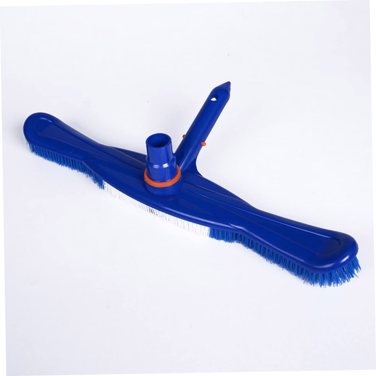 Abaodam Brosse de Piscine 20 Pouces Poils en Plastique Robustes, Brosse de Nettoyage pour Murs et Sols, Adaptée Balayage Intérieur et Extérieur