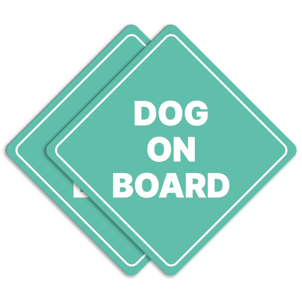 Imán Perro a Bordo GEEKBEAR evita accidentes avisando a conductores detrás