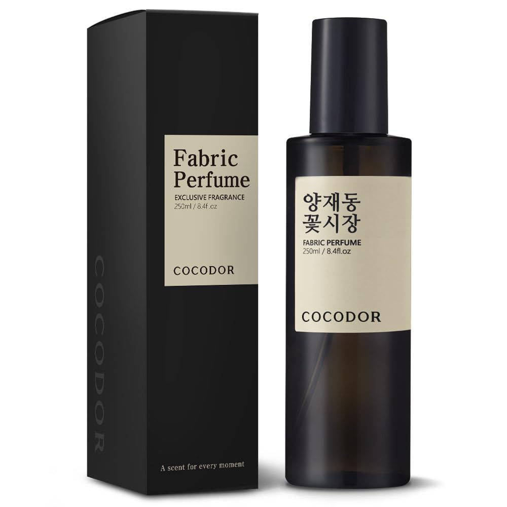 COCODOR Fragrance Room Spray/Flower Garden / 250ml/ Made with Essential Oils, scented room closet fabric odor eliminator spray