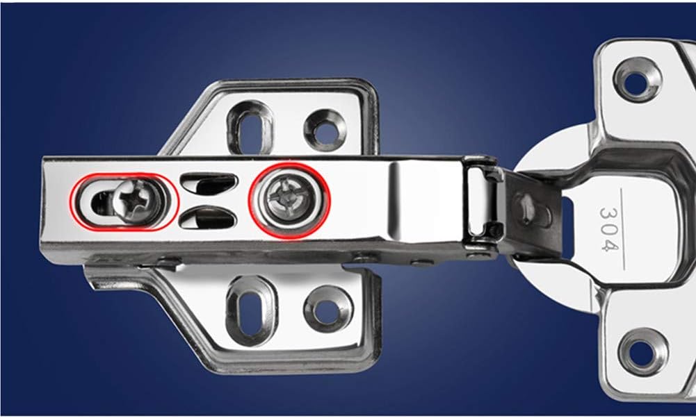 Best Quality ๐ฅ 10pcs 110 Degree Frameless Cabinet Door Concealed Hinges with Screws, Full Overlay, 304 Stainless Steel Buy 1 get 1 ๐ฅ 10pcs 110 Degree Frameless Cabinet Door Concealed Hinges with Screws, Full Overlay, 304 Stainless Steel