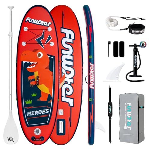 FunWater SUP Inflatable Stand Up Paddle Board Ultra-Light...