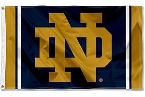 Irish ND Logo 3x5 Banner Notre Dame Flag