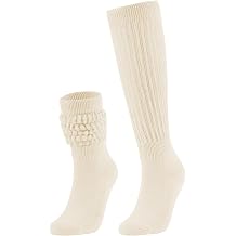 Slouchy Socks for Women Stretchy Knee-High Scrunch Socks Soft Long Slouch Boot Socks