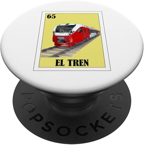 Funny Mexican Nickname Train Design - El Tren PopSockets Swappable PopGrip