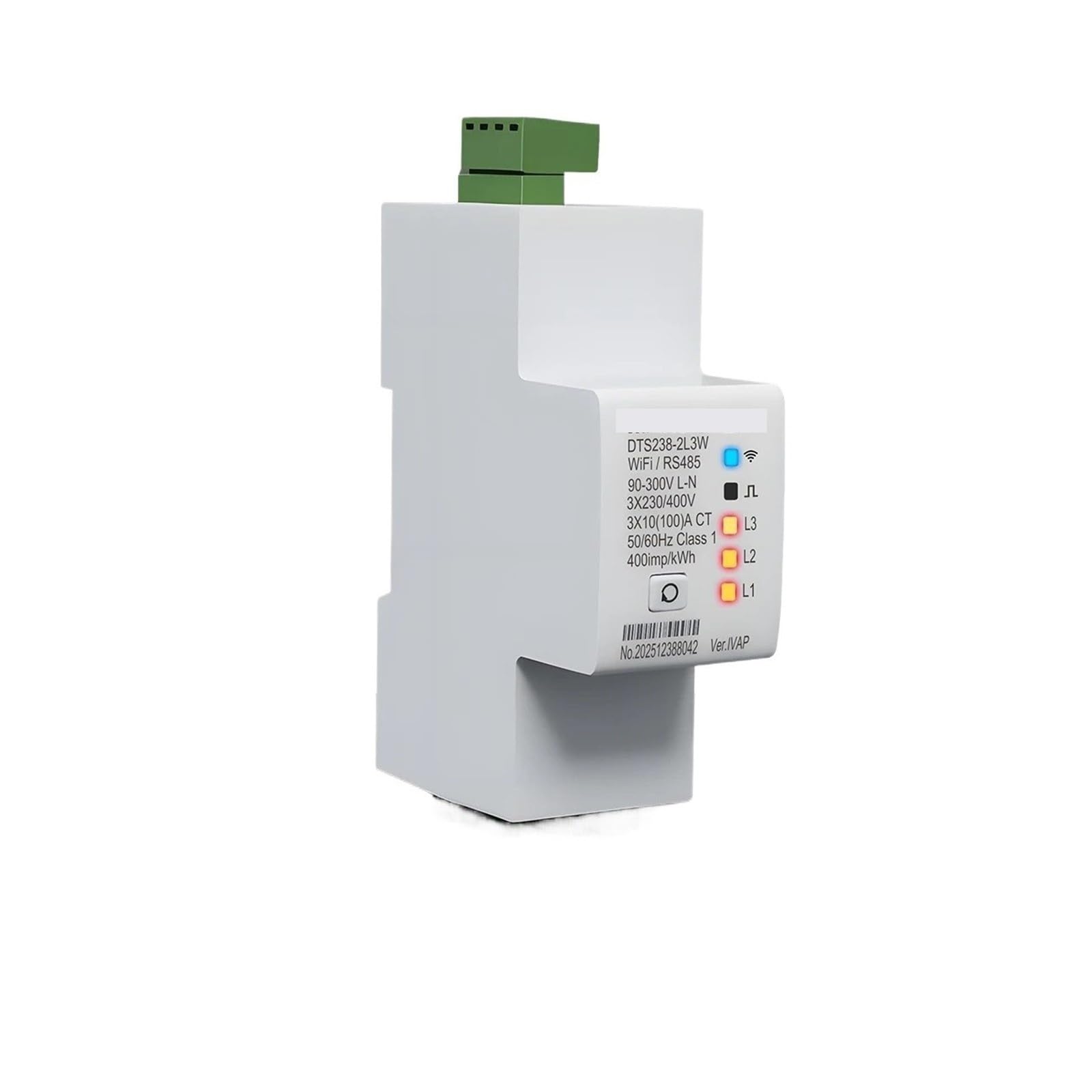 Compteur d'énergie monophasé à trois circuits DS238-2L3W