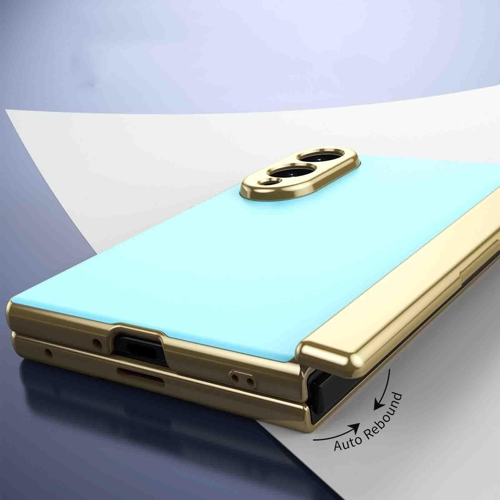 Funda para Samsung Galaxy Z Fold 8, Shock-Absorción Enchapado Carcasa