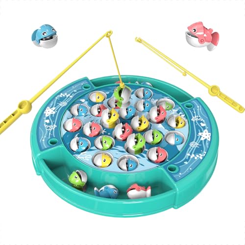 Magnetic and Hook Fishing Game for Kids, Fish Game Kids Fishing T...