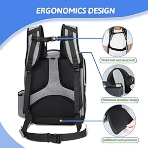 Expandable-Pet-Carrier-Backpack-for-Small-Medium-Dog-and-Cat-Large-Space-Fits-up-to-20-lbs-Pet-Foldable-Backpack-with-Safety-Lock-Zipper-and-Breathable-Mesh-for-Travel-Hiking-CampingGrey - Cucciolini Doodles   Expandable-Pet-Carrier-Backpack-for-Small-Medium-Dog-and-Cat-Large-Space-Fits-up-to-20-lbs-Pet-Foldable-Backpack-with-Safety-Lock-Zipper-and-Breathable-Mesh-for-Travel-Hiking-CampingGrey