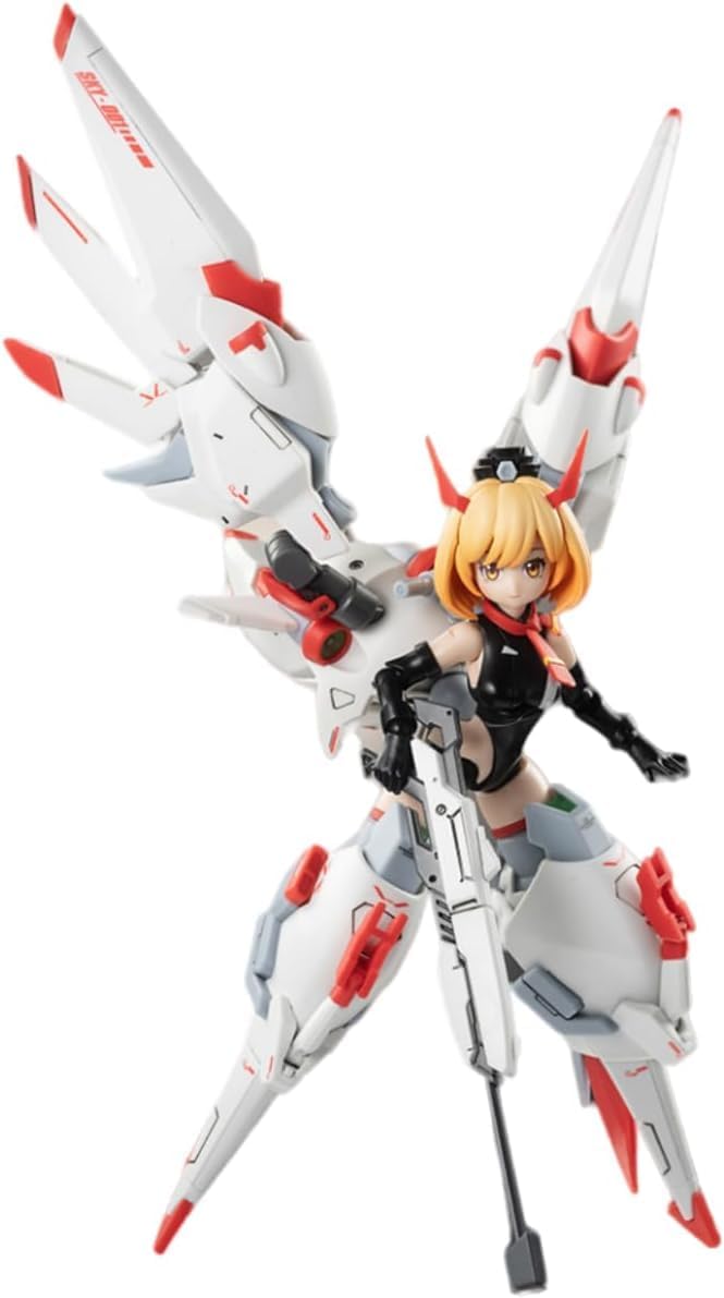 Hemoxian BigFirebird x Plastic Model Kits: Full-Time Jijia, Kelly Janet, Mecha Musume, Anime Style Collectible Action Figures