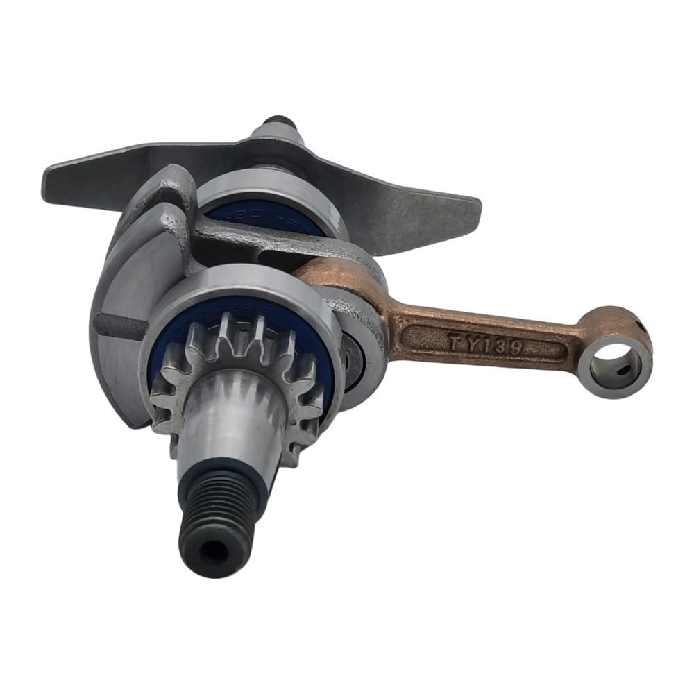 Kit de retenes de Aceite y Anillos de pistón de 39 mm for cigüeñal, Compatible con Motor de cortacésped GX31. Piezas for Herramientas de jardín.