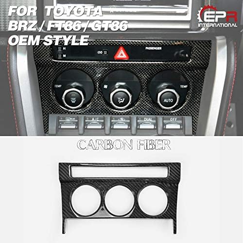 for BRZ/FT86/GT86 carbon fiber Radio Control vent trim Cover LHD/RHD
