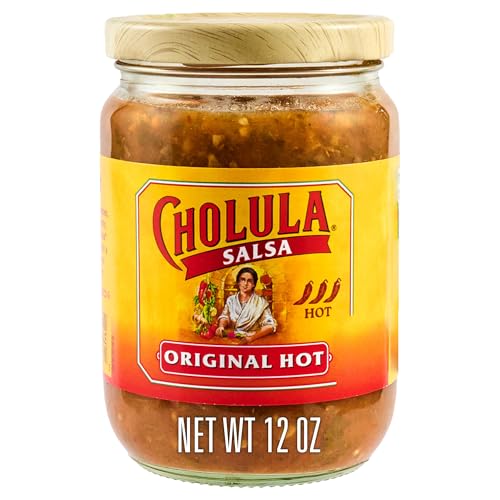 Cholula Salsa, Original Hot, Spicy Salsa For Tacos, Enchiladas, Queso, Fajitas, Burritos, Nachos and...